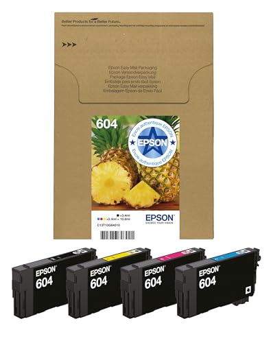 Epson 604 Multipack Easy Mail Packaging Pack de 4 cyan jaune original blister cartouche d'encre pour Expression Home XP 2200 2205 3200 3205 4200 4205 ... - vue 2