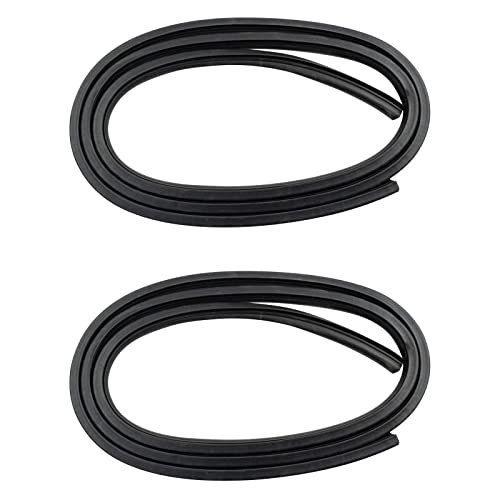 Rubber Door Weatherstrip Seals Pair Set Kit For 73-91 Chevy Gmc Pickup Truck #TOP9