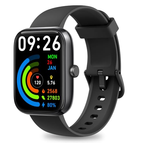 スマートウォッチ iPhone/アンドロイド対応 通話機能付き Alexa対応 Amazon | スマートウォッチ iPhone対応&アンドロイド対応
