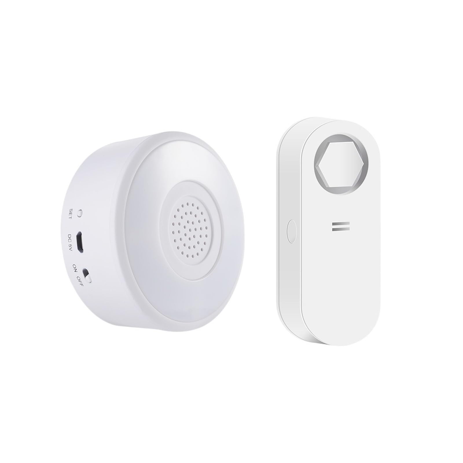 Alarme Intelligente, Alarme Intelligente, Alerte De Fuite D'eau, Détecteur, Capteur, Sirène 100db, + Hub, Notification D'alerte Via Application(1 PCS Sensor)