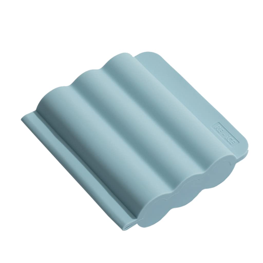 MALSSE for Fruit Puree and Yogurt and Ice Cubes for Cocktail Not Freeze Your Hands Durabl Trays for Freezer with Lid