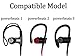 IiEXCEL 8 Pairs Replacement Earbuds for Powerbeats 3 Wireless Earphone, Small Medium Large Double Flange 4 Size Silicone Eartips Ear Tips for Beats Powerbeats 3 Headphone (Turf Green)