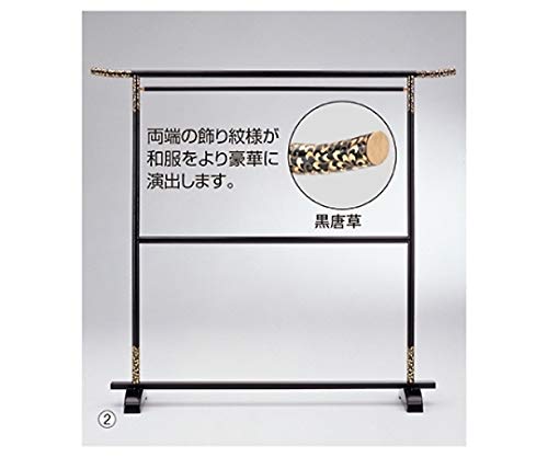 Amazon | ストア・エキスプレス 二段大衣桁 黒 黒 61-819-82-1 | 作業