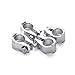Gibraltar SC-ML34 Memory Lock 3/4 Inch Diameter 4/Pack, Silver