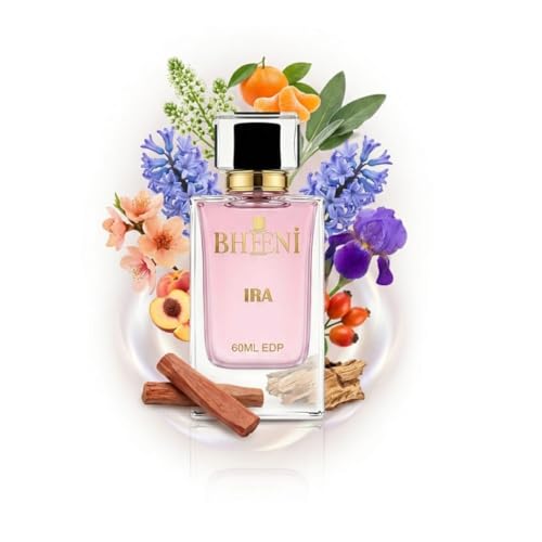 Image of Ira Eau De Parfum for Women | Peach Blossom Iris Floral Perfume | Long Lasting EDP 60ml | Premium Luxury Fragrance | Gift for Her