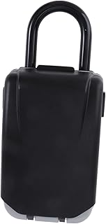 NUOBESTY Key Storage Lock Case Realtor Lock 1pc Installation-free Key Lock Box Password Key Box Key Case (Gray) Key Padlock Door Lock Security Key Lock Case