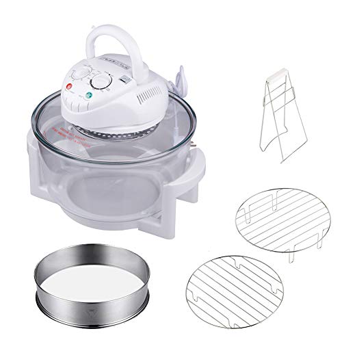 Halogeenoven met handgreep, combi-grill, convectieoven, glazen kolf met capaciteit van 12 l/17 l, inclusief accessoires… - Image 7