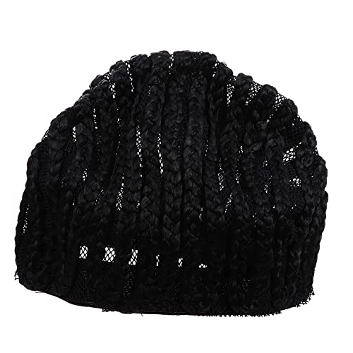 HAKIDZEL Refined Braided Wig Hair Net Liner Crotchet Cornrows Cap for Easy Wig Making Lightweight Breathable Comfortable Fit for Stylish Looks Personal Expression