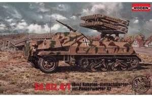 Roden Sd.Kfz.41 Raketen-Vielfachwerfer Kit de vehículo militar, 3.1 in