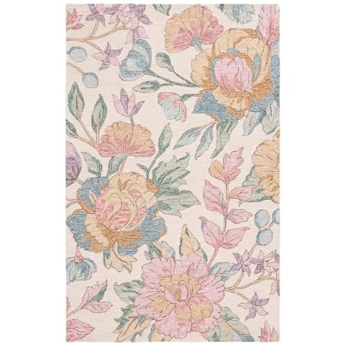 Image of Sifa Carpet Crafted with Care: Premium Hand-Tufted Wool Carpets Royanna Traditional Design Handmade Area Rugs, for Your Room Beige Color Size 8x11 feet (240x330cm)