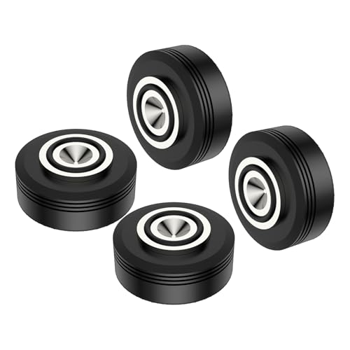 Bubiercaes Soportes para altavoces HiFi de 50 x 20 mm, almohadillas de punta alta de aluminio, amortiguador, pies de aislamiento, pies absorbentes, posavasos de alta fidelidad para amplificador