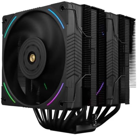 Thermalright TR Phantom Spirit 120 EVO CPU-Kühler, 7×6mm Heatpipes CPU-Luftkühler, Dual-PWM-Lüfter-Computerkühlung, 2150RPM Geschwindigkeit, für AMD AM4 AM5/Intel/115X/1200/17XX/20