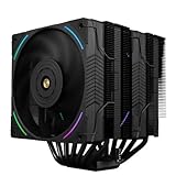 Thermalright TR Phantom Spirit 120 EVO CPU-Kühler, 7×6mm Heatpipes CPU-Luftkühler, Dual-PWM-Lüfter-Computerkühlung, 2150RPM Geschwindigkeit, für AMD AM4 AM5/Intel/115X/1200/17XX/20XX/1851