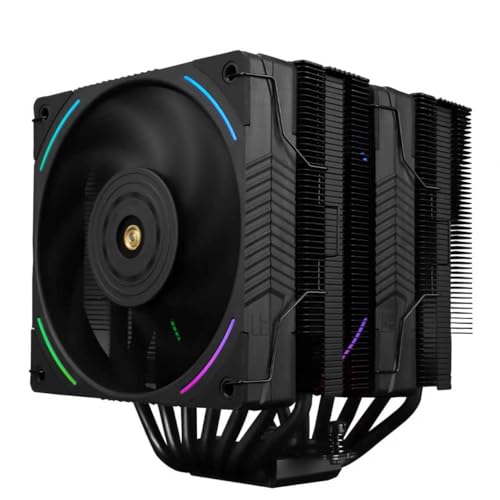 Thermalright TR Phantom Spirit 120 EVO CPU-Kühler, 7×6mm Heatpipes CPU-Luftkühler, Dual-PWM-Lüfter-Computerkühlung, 2150RPM Geschwindigkeit, für AMD AM4 AM5/Intel/115X/1200/17XX/20XX/1851