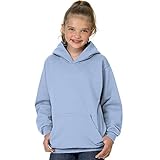 Hanes ComfortBlend EcoSmart Youth Pullover Hoodie Light Blue