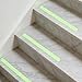 VILLFUL 24pcs Night Glow Peva Anti-skid Tape Strips Reflective Safety Grip for Stairs Bathroom and Outdoor Use Non-slip Adhesive Traction Strips