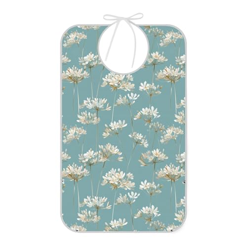 miaozhen Feeding Bib Elderly - Waterproof Reusable Large