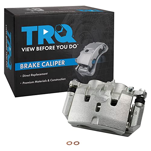 Image of TRQ Front Right Brake Caliper w /Bracket Passenger Side | For 2009-2015 Honda Pilot
