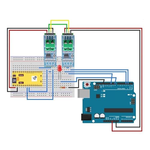 ARCELI 5 STÜCKE 5V MAX485 Modul TTL zu MCU Entwicklungsboard for arduino DIY Kit