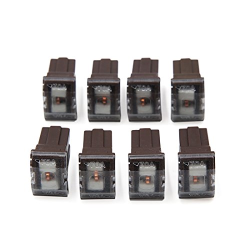 Fusible PAL 70A voiture de type femelle marron pour connecteur push-in de bloc fusible auto