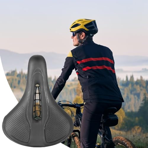 Selle de vélo confortable imperméable avec coussinet ergonomique