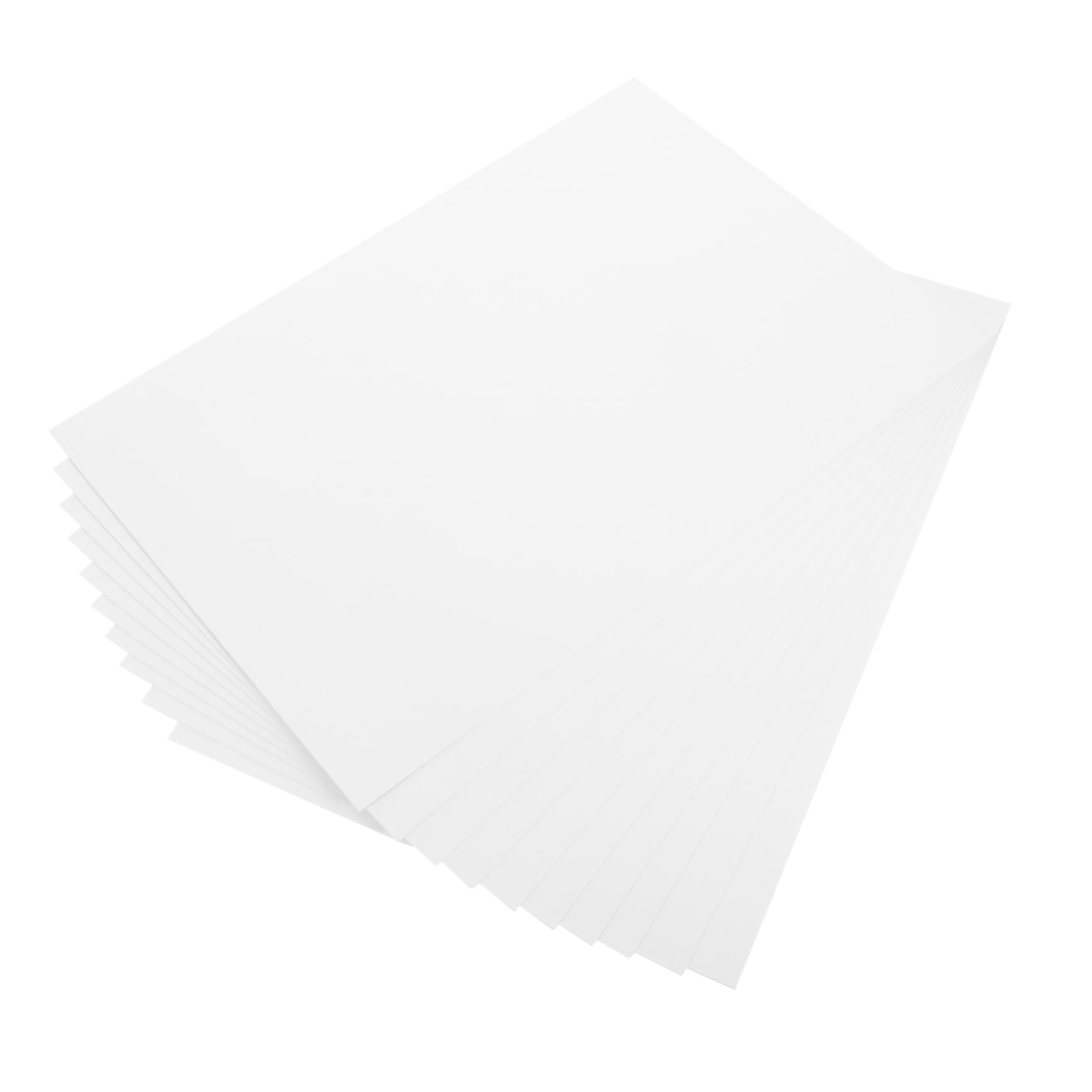 Papier Cartonné Aquarelle 8k 600g, 10 Feuilles, Blanc Texturé