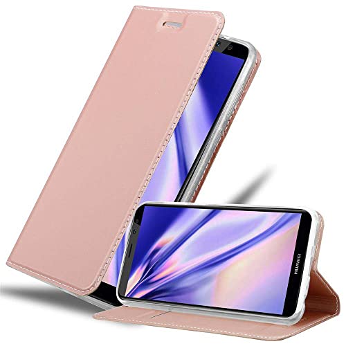 CADORABO Cover Con Chiusura Magnetica, Funzione Stand E Tasca Per Le Carte Custodia Per Cellulare Per Mate 10 Pro Classy Blu Scuro 85633211