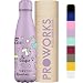 PROWORKS Bouteille d'eau Isotherme, sans BPA, Gourde INOX Reutilisable pour Maintien Chaud de 12 Heures & du Froid Jusqu’à 24 Heures, Sport, Gym, Voyage - 500ml - Soyez Unique Licorne