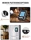 CIRYCASE Fleischthermometer Digital, Schnell & Präzise Ablesbares Ofenthermometer mit Zwei 16,3cm Edelstahlsonden, Grillthermometer mit Timer & LCD Bildschirm, Zeigerthermometer für Kochen, BBQ