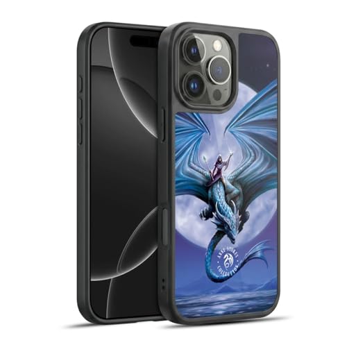 Coque antichoc iPhone 16 Pro Max gel renforcé Anne Stokes Dragons protection motif fantastique