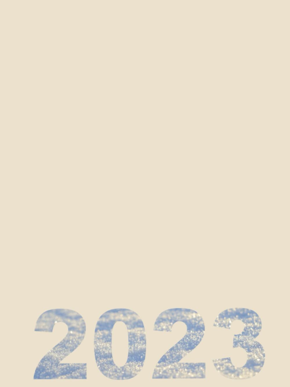 Agenda 2023 journalier A4 pour organiser votre année page par page