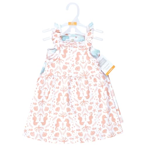 Image of Hudson Baby Girl's Cotton Dresses