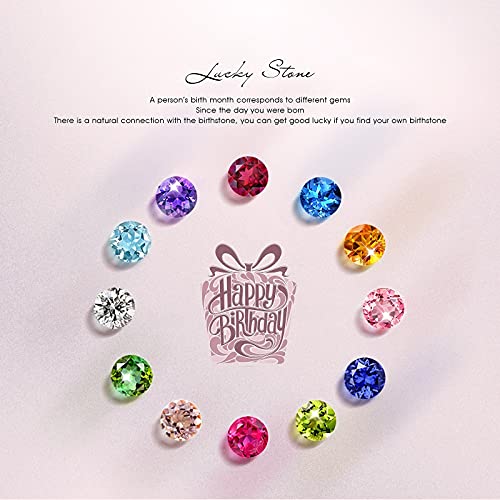 Ninaqueen August Birthstone Charms For Bracelets Sterling Silver Beads Emerald Cubic Zirconia Heart Four Leaf Clover Necklaces Birthday Christmas Gifts For Sister Girlfriend Mom #TOP5