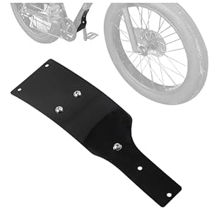 ECOTRIC Elektrische fiets skid plaat/Rock Guard compatibel met 2016-2020 Rad Power Bikes RadRover & RadRhino