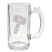 Thor's Hammer Norse Mythology Glass Stein Mug 25 oz