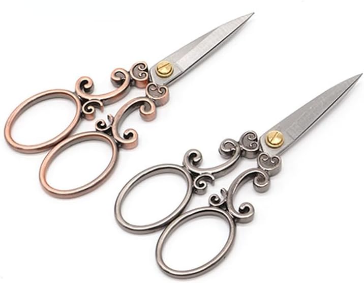 Miniatura 7 de Tijeras de bordado para coser artesanías, herramienta de artesanía de arte, hilo de hilo vintage