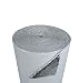 US Energy Products 48" x 50' (200sqft) White Double Bubble Reflective Foil Insulation Thermal Barrier R8 Concrete Solid Vapor Barrier Commercial Residential
