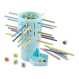 Brettspiele für Familien - Pädagogische bunte Sticks Spaß - Geistesspiele und Feinmotorikspielzeug | Für Schule, Kindergarten, Klassenzimmer, Reisen, Camping, Picknick, Geburtstag, Party