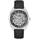 Top 10 Picks for the Best Automatic Dress Watch Reviews 8 Bulova Men's Automatic Dress Classic Surveyor Watch, Black Leather Strap, Full Skeleton Dial, 42 Hour Power Reserve, 41mm