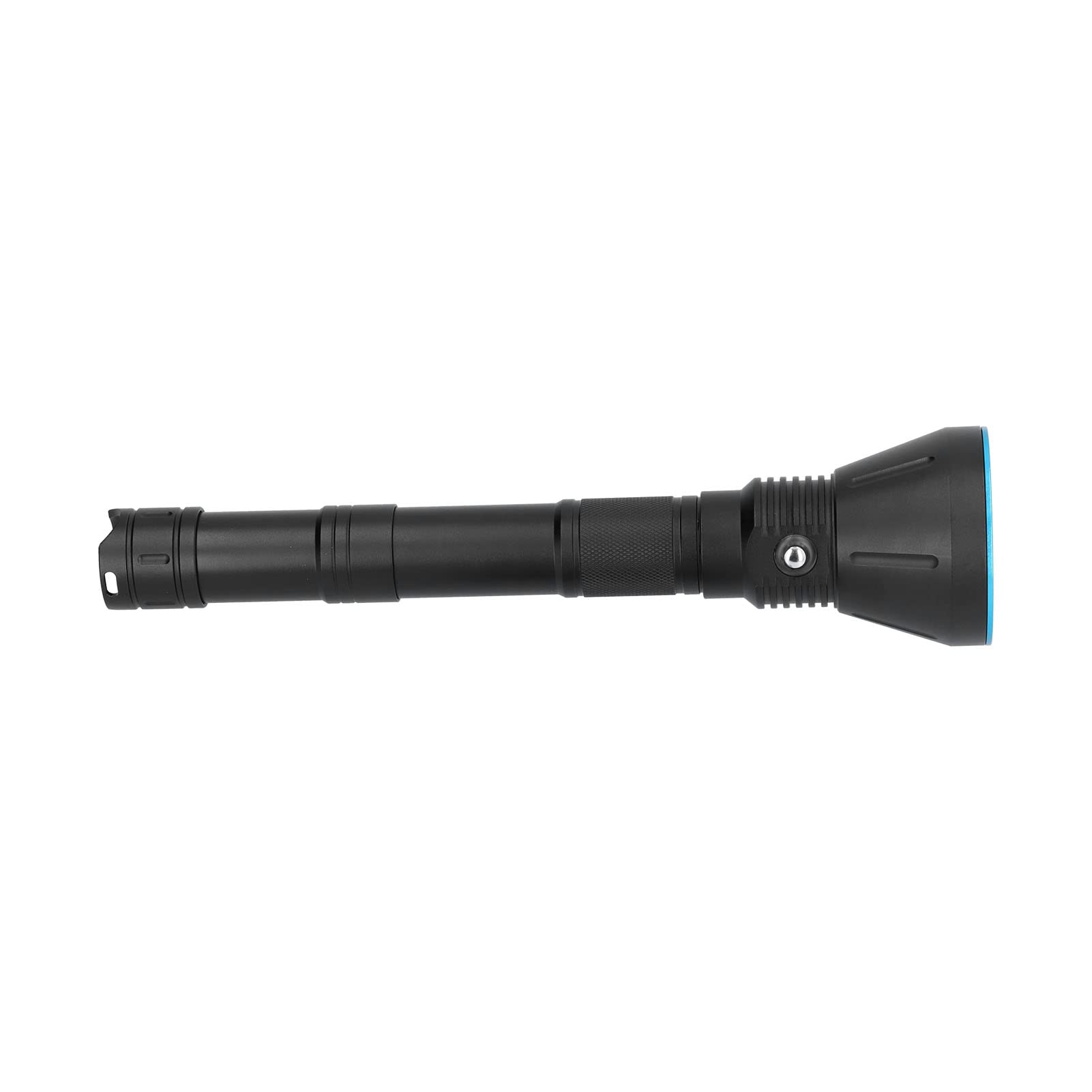 Lampe de Poche 15 000 Lm, Lampe de Poche à Lumière Forte 15 000 Lm, Torche de Plongée Professionnelle pour la Pêche Sous-marine à 150 M en Alliage d'aluminium, Lanternes de
