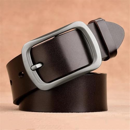 Men's Genuine Leather Belt Plus Size Pin Buckle Casual Jeans Belts Business Dress Belt2