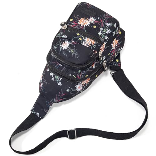 Image of Banelu Small Sling Backpack Crossbody Bags for Women Men, Sling Bag Cross Body Bag Fanny Packs Crossbody Purses