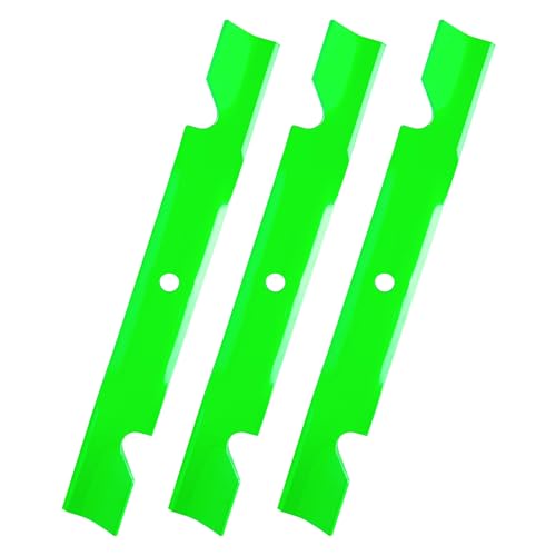 JSXDNWYJ 115-9650-03 115-2454-03 115-4999 115-4999-03 High Lift Mower Blades Compatible with 54 inch Deck Lawn Mower to ro Timecutter MX5400 MX5480 ZX5400 ZX5420 ZX5450 (3Pack)