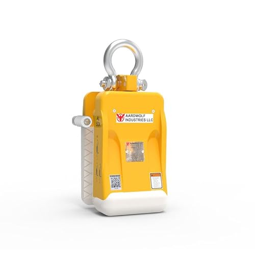 Aardwolf Industries Lifter 50 Type AR (AL50AR) – Automatic Release Stone Slab Lifter, 1,200 kg (2,646 lb) WLL, 10–50 mm (0.4–2 in) Jaw