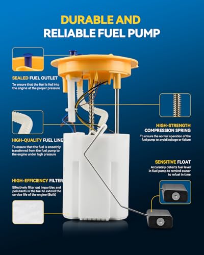 Image of PHILTOP Electric Fuel Pump Assembly FG1186 Fit for Volkswagen Jetta 2.0T