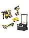 Produktbild DEWALT Kit FVK381TST3HD-QW FLEXVOLT 54V/18V (DCH333 + DCD996 + DCG414 + 3 Akkus 54V/18V Li-Ion 6,0 Ah + DCB118 + DS450 DWST1-75668)"Brushless"