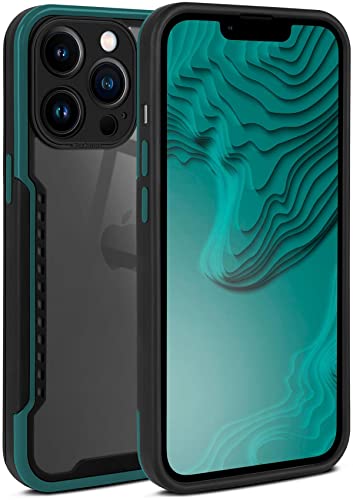Coque silicone iPhone 13 Pro Max hybride haut de gamme avec double barrière de protection