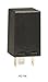 BUSSMANN NO.759-12.6 Amp Heavy-Duty Electronic Flasher With 3 Terminals; Flashes 3-6 Bulbs- 12Vdc- (Pack of 1)