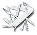 Price comparison product image Victorinox Huntsman Swiss Army Knife, Medium, Multi Tool, Camping Knife, 15 Functions, Large Blade, Bottle Opener, White