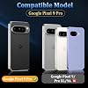 3 Pack Protector de Lente de Cámara de Vidrio Templado para Google Pixel 9 Pro | Vidrio Templado Dureza 9H, Anti-Rayaduras, Compatible con Funda [No Afecta Fotos Nocturnas] 4